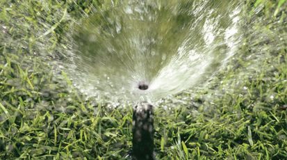 الري بالرشاشات