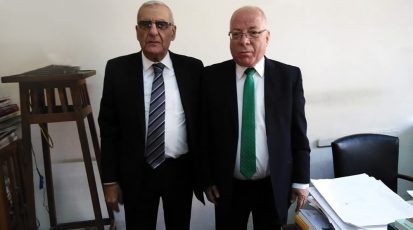 الأستاذ الدكتور محمّد شيا (رئيس التحرير) في ضيافة معالي الدكتور حلمي النمنم (وزير الثّقافة المصري السّابق).