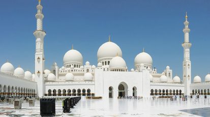مسجد الشيخ زايد في دولة الإمارات العربية المتحدة | أبو ظبي.