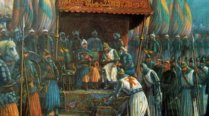 الجيوش الصليبية تستسلم للسلطان صلاح الدين - الاستشراق سعى لتحقيق ما فشلت الجيوش في تحقيقه وهو هدم الشخصية العربية