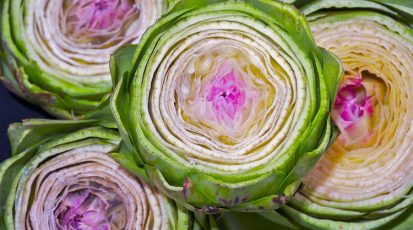 تحضير قلب الأرضي شوكي للطبخ