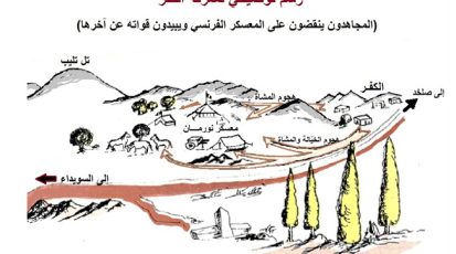 رسم-توضيحي-لمعركة-الكفر