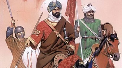 Moslem warrior - Muahedoun 13th century