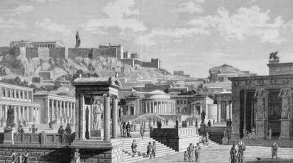 صورة عن أثينا في العصر الذهبي للإغريق